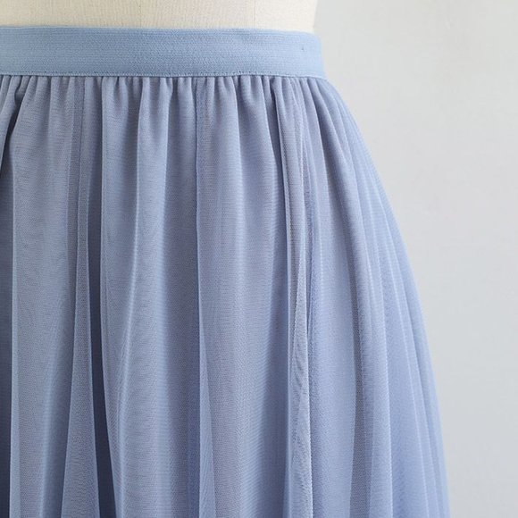 Mesh Tulle Maxi Skirt - Picture 3 of 3